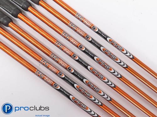 Nice Ping G10 5-PW,SW IRON SET Yellow Dot - Senior Flex Graphite -1/4" 441227 - Picture 5 of 6