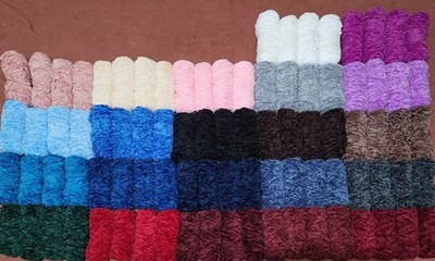 Soft Chenille Yarn For Knitting/Crocheting DIY Multiple Colors 100g per Skein