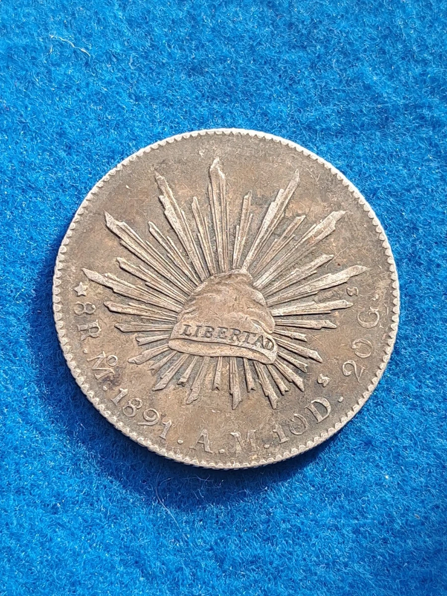 未经认证1891 年墨西哥硬币| eBay