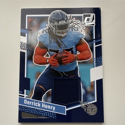 2023 Panini Donruss Threads Derrick Henry Insert Memorabilia Titans #DTH-DHEN