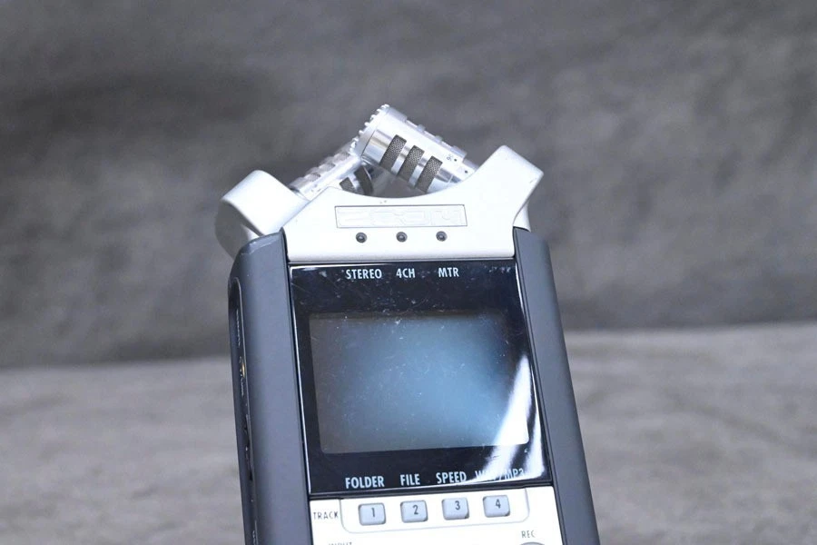 Zoom H4n Handy Recorder Digital Handheld Portable Black Silver Japan USED - Image 3 of 4