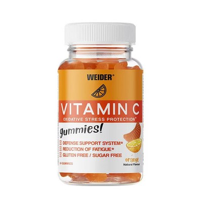 Weider Vitamin C Gummies, 84 Fruchtgummis, Orange