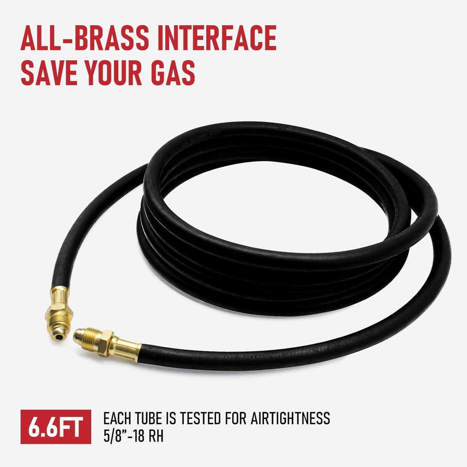 Professional Argon Regulator with Flow Gauge & Complete Hose Accessories