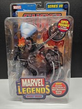 ToyBiz Marvel Legends Series 7 Ghost Rider Action Figure with Flame Cycle