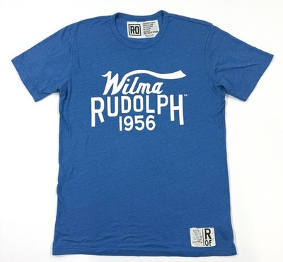 Roots Of Fight T-Shirt Mens Wilma Rudolph Olympic Runner USA Track Field Medium