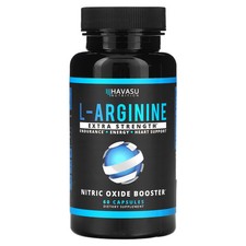 2 X Havasu Nutrition, L-Arginina, Extra Fuerza, 60 Cápsulas-en todo el mundo