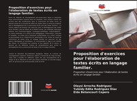 Olaysi Arrocha RodríGuez (U. A.) | Proposition D'exercices Pour L'éLaboration...