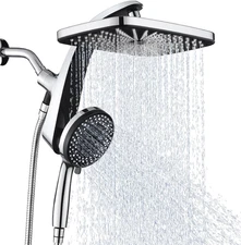 High Pressure Rain Shower Head: Upgrade Shower Heads with Handheld Spray Combo w