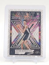VICTOR WEMBANYAMA 2023-24 DONRUSS GREAT X-PECTATIONS ROOKIE #10 SPURS Q4561