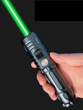 1mw Adjustable Focus Green Laser Pointer Pen 520nm-500 Visible Beam Light