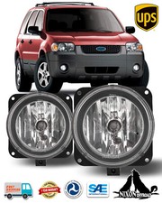 Pair Fog Lights For 2005-2006 Ford Escape Front Driving Bumper Lamps Leftright
