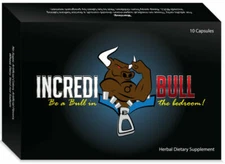 INCREDIBULL Male Performance Amplifier Dietary Suppliment Capsules - 10 Count