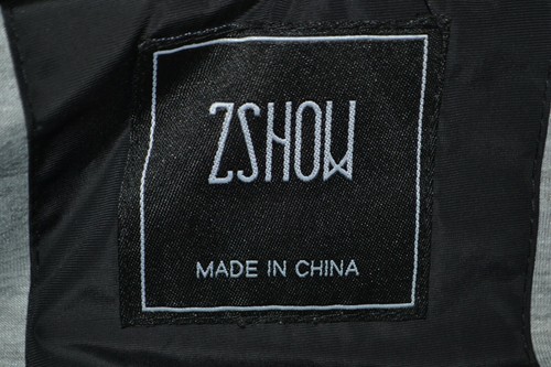 Zshow Men's Black Full Zipper Quilted Puffy Nylon Thick Padded Vest Size L - Picture 8 of 8