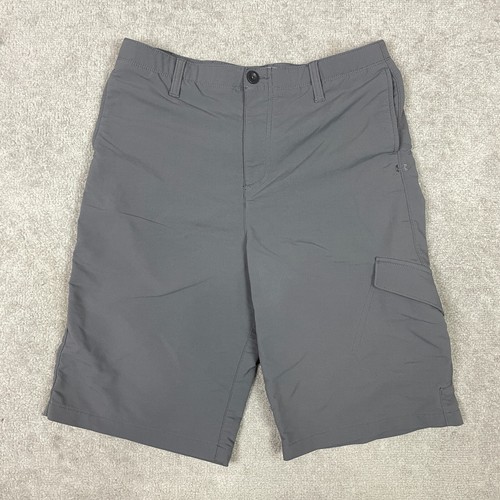 UNDER ARMOUR Golf Shorts Boys 20 Gray Match Play Cargo