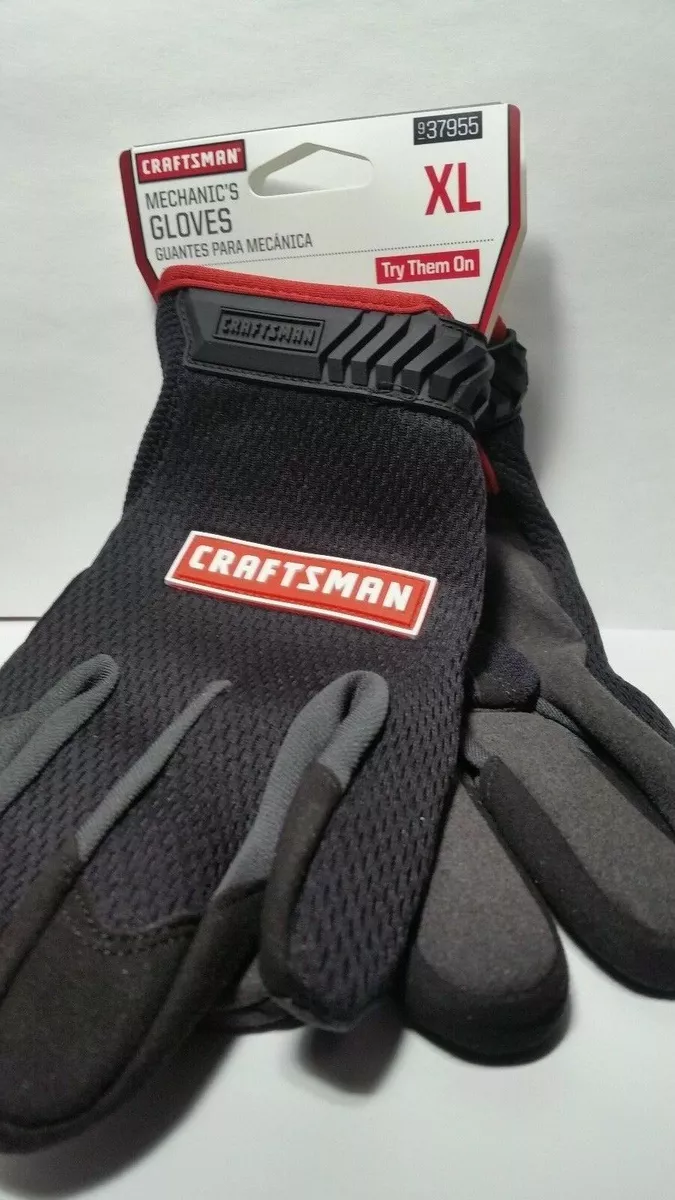 CRAFTSMAN Large White Leather Gloves, (1-Pair) in the Work Gloves  department at