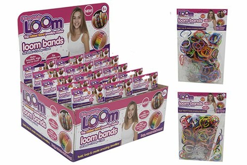 300 Pcs Loom Bands Rubber Band with hook and S-Clasp - Picture 3 of 12
