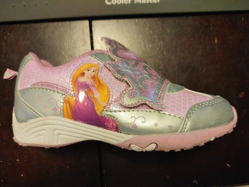 Zapatillas Disney Rapunzel, talla 11, morado, rosa - Imagen 2 de 5