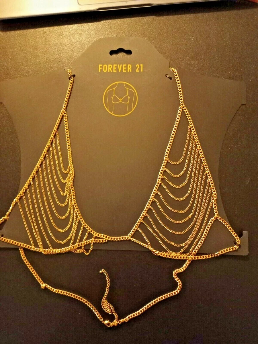 Chain bra forever 21 sale