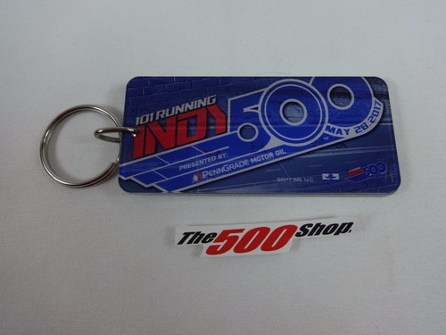 2017 Indy 500 Program Fan Pack Event Pins Patch Banner Decal Lanyard Holder Pen - Picture 9 of 11