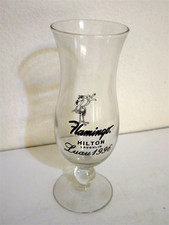 Flamingo Hilton Laughlin NV casino Hurricane clear glass Luau 1996