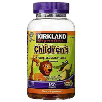 Kirkland Signature Children's Complete Multivitamin, 160 Gummies