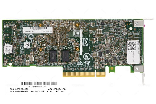836269-001 LP HP P408I-P SR 12GB SAS 6G SATA PCIE 3.0 X8 CONTROLLER - Photo 3/7