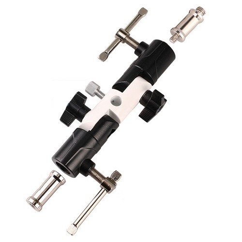 U-Shape Swivel Speedlight Bracket for Umbrella Holder Light Stand DSLR Camera - Picture 5 of 14