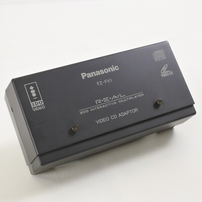 3DO REAL Video CD Adaptor FZ-FV1 Panasonic -No AC Adaptor- Tested