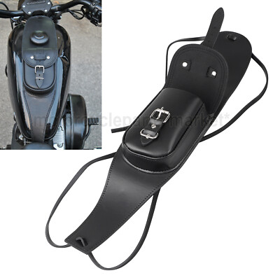 Black Fuel Tank Cover Panel Bag Fit For Harley Sportster XLH1200
