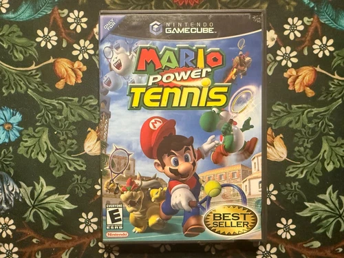 Mario Power Tennis (Nintendo GameCube, 2004) Complete CIB
