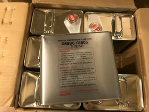 Toyota suspension fluid ahc