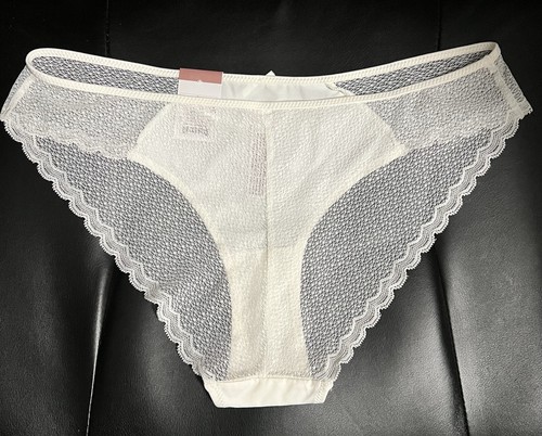 Auden Women’s 2 Pack White Sexy Lace Bikini Underwear Size Large New - Picture 3 of 5