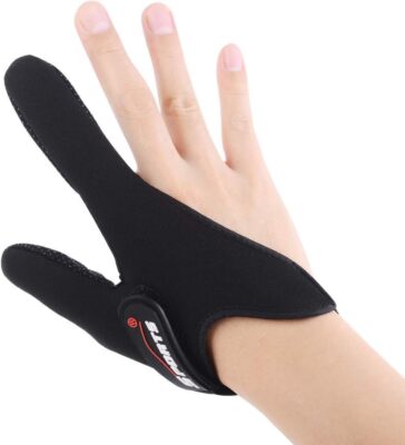 Professional Thumb and Index Finger Glove for Fishing