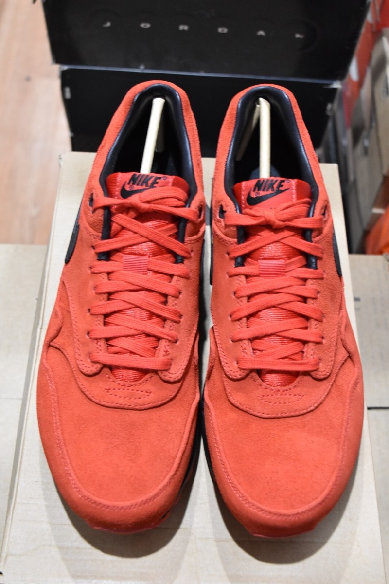 Size 10.5 - Nike Air Max 1 Premium Pimento 2013 Suede PRM | eBay display picture 3