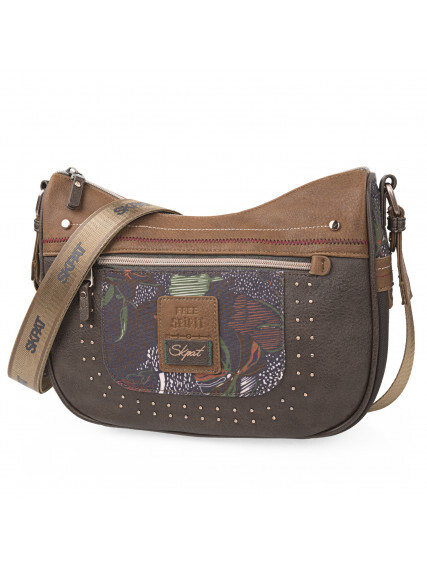un bolso bandolera de calidad y estilo marca Skpat tachuelas gondola
