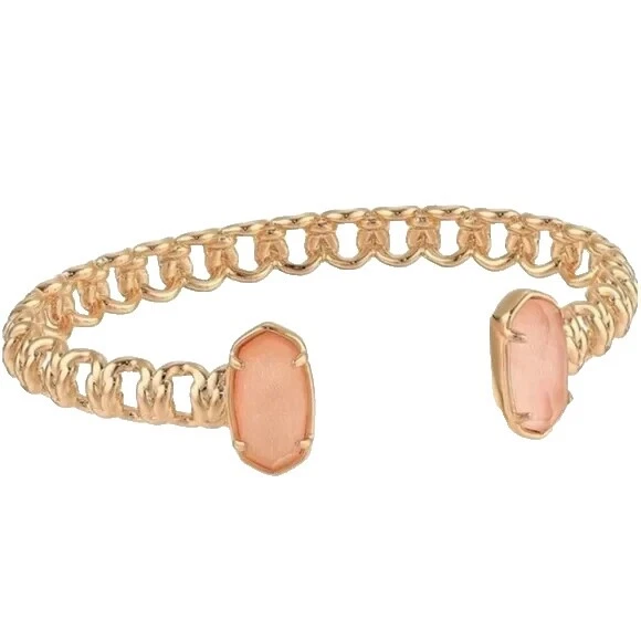 Kendra Scott модное украшение покрытое розовым золотом стекло