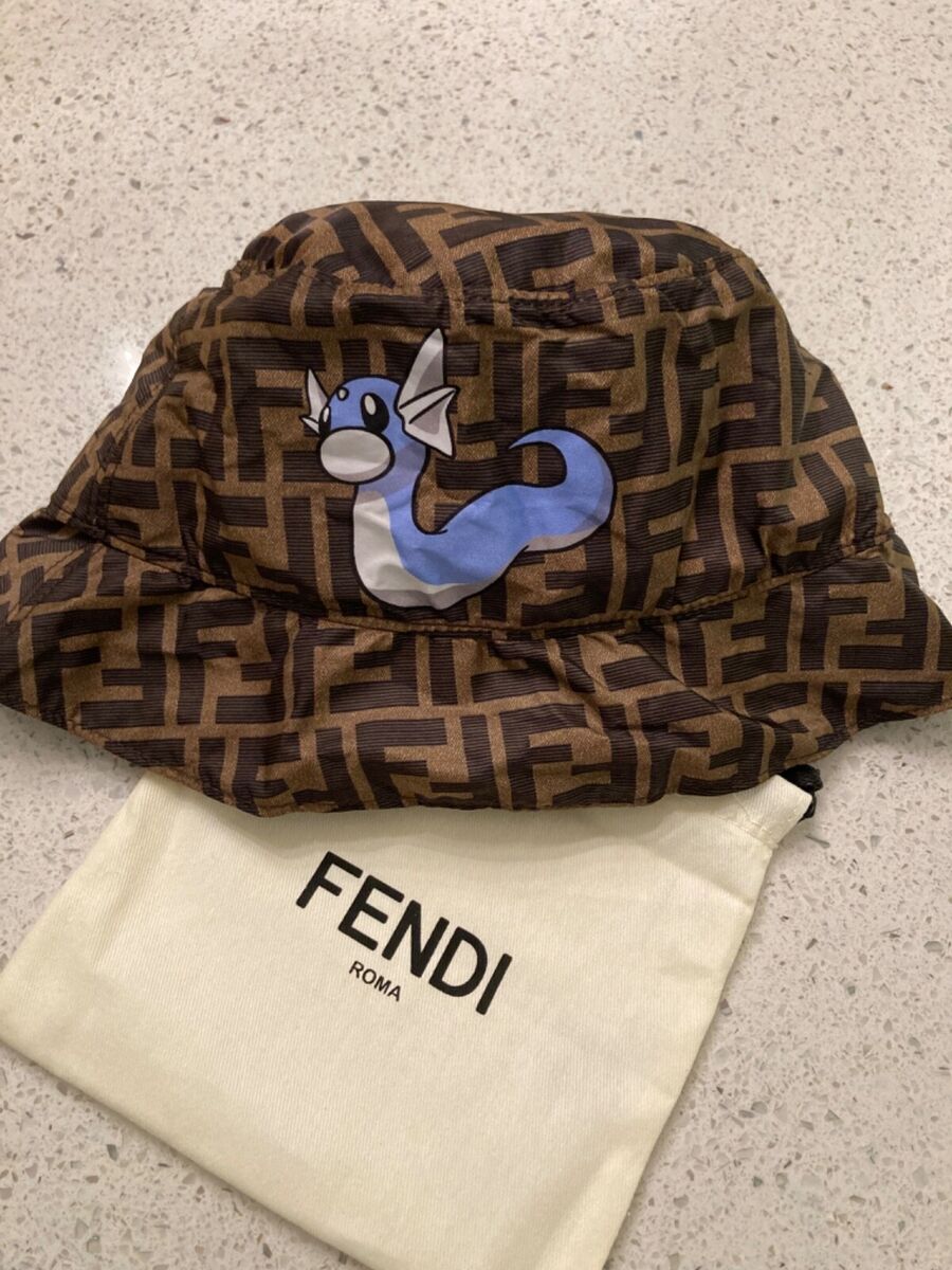 FENDI x FRGMT x POKÉMON multicolor packable bucket hat FENDI x FRGMT x POKÉMON multicolor packable bucket hat