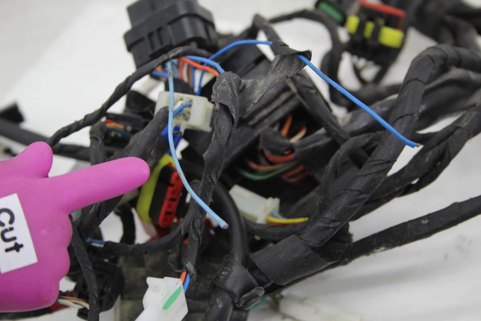 19-20 Aprilia Rsv4 RR Main Engine Wiring Harness - Image 3 of 4