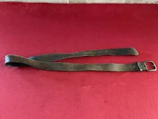 Vintage LEVI STRAUSS 48" Brown Leather Belt 88/95