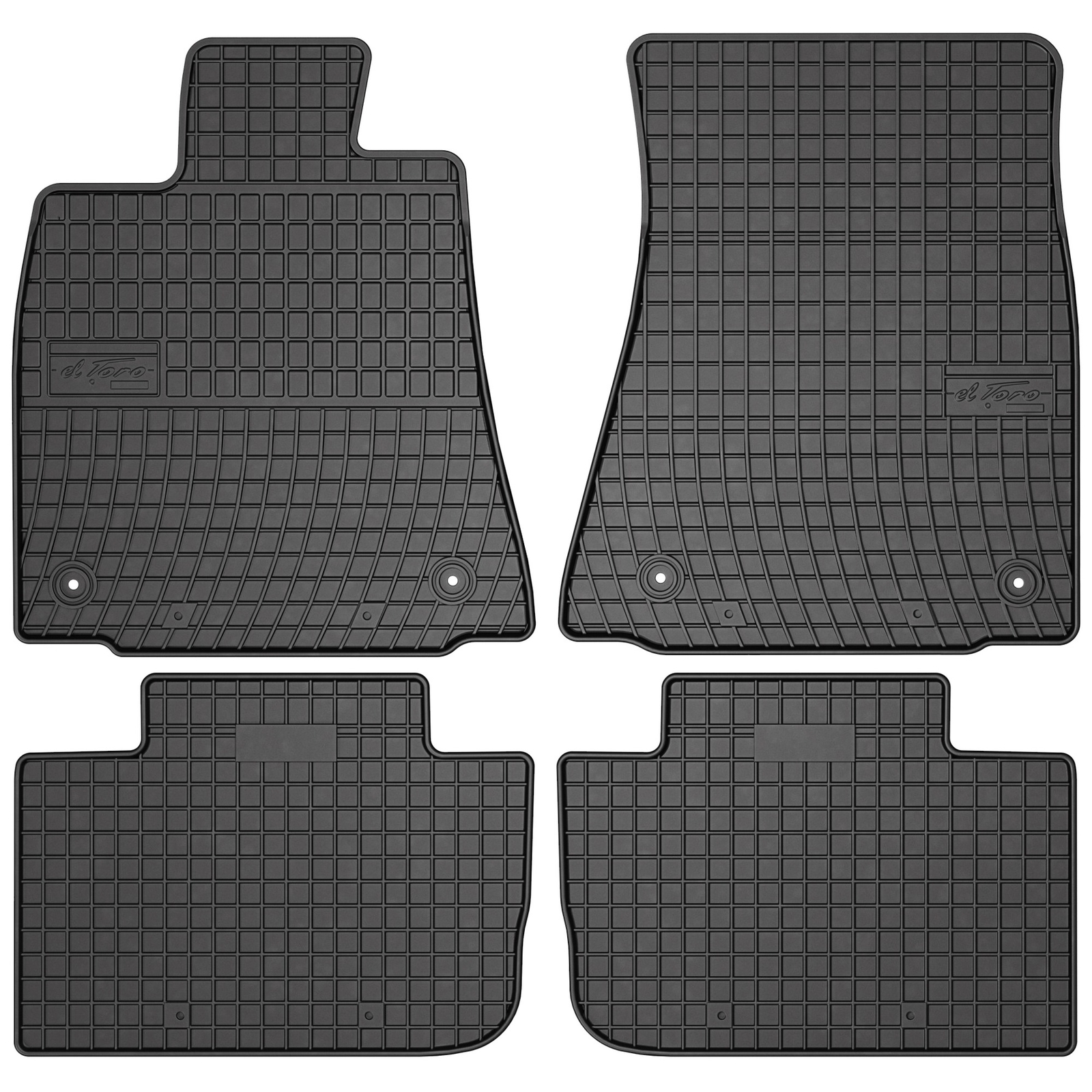 Tapis de sol Lexus IS III caoutchouc Frogum idéal pour trajets d'hiver