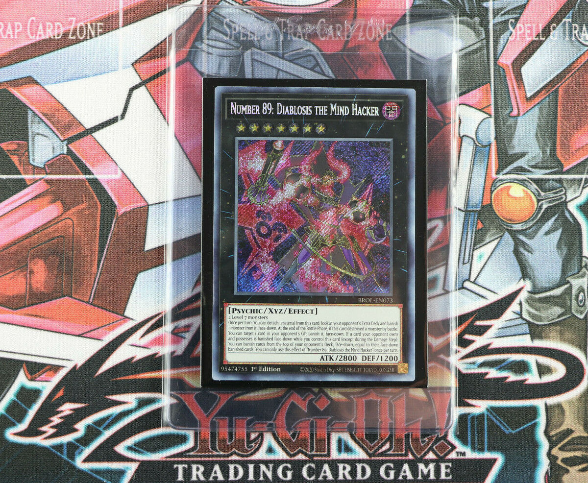 YuGiOh Number 89: Diablosis The Mind Hacker BROL-EN073 1st Edition