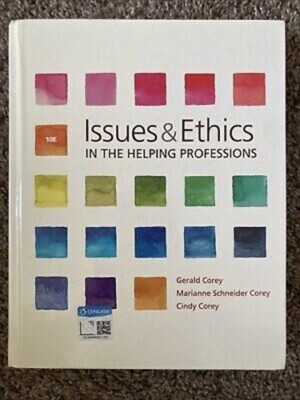Issues and Ethics in the Helping Professions Hardcover USA STOCK