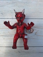 Satanás Rojo 5" X 4" Satanás / Diablo / Ángel Rojo / Diablo / Mal / Estatua Figura