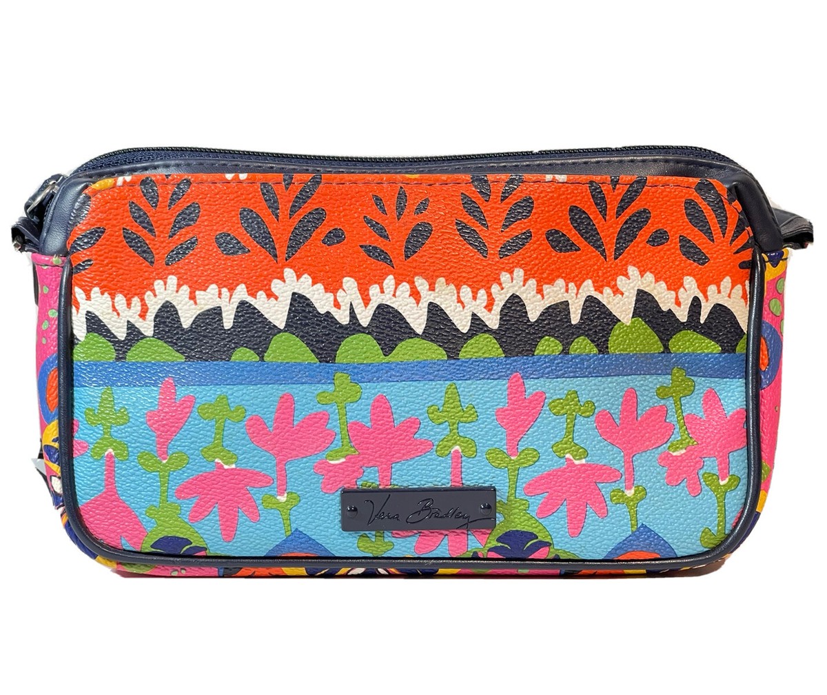 Vera Bradley Vibrant Leather-Like Woman's Synthetic Crossbody