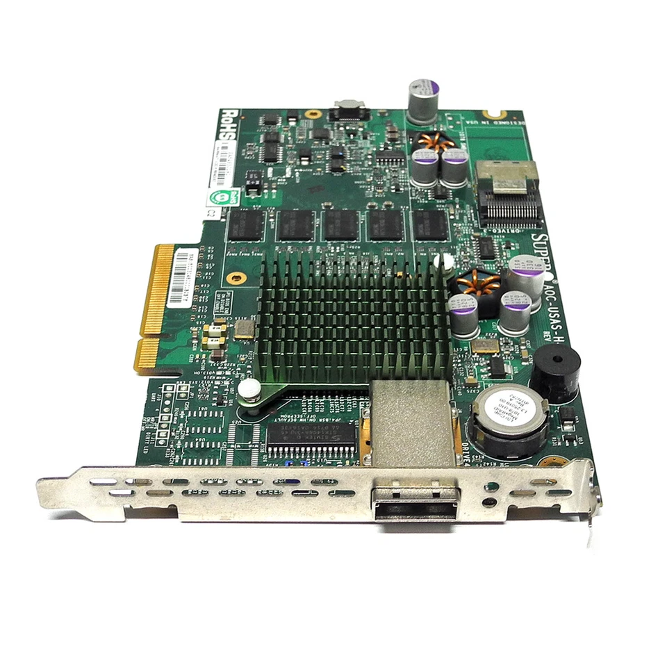Controller RAID SAS Supermicro AOC-USAS-H4IR Dual-Port 3 Gb/s PCI-Express x8 - Immagine 3 di 3