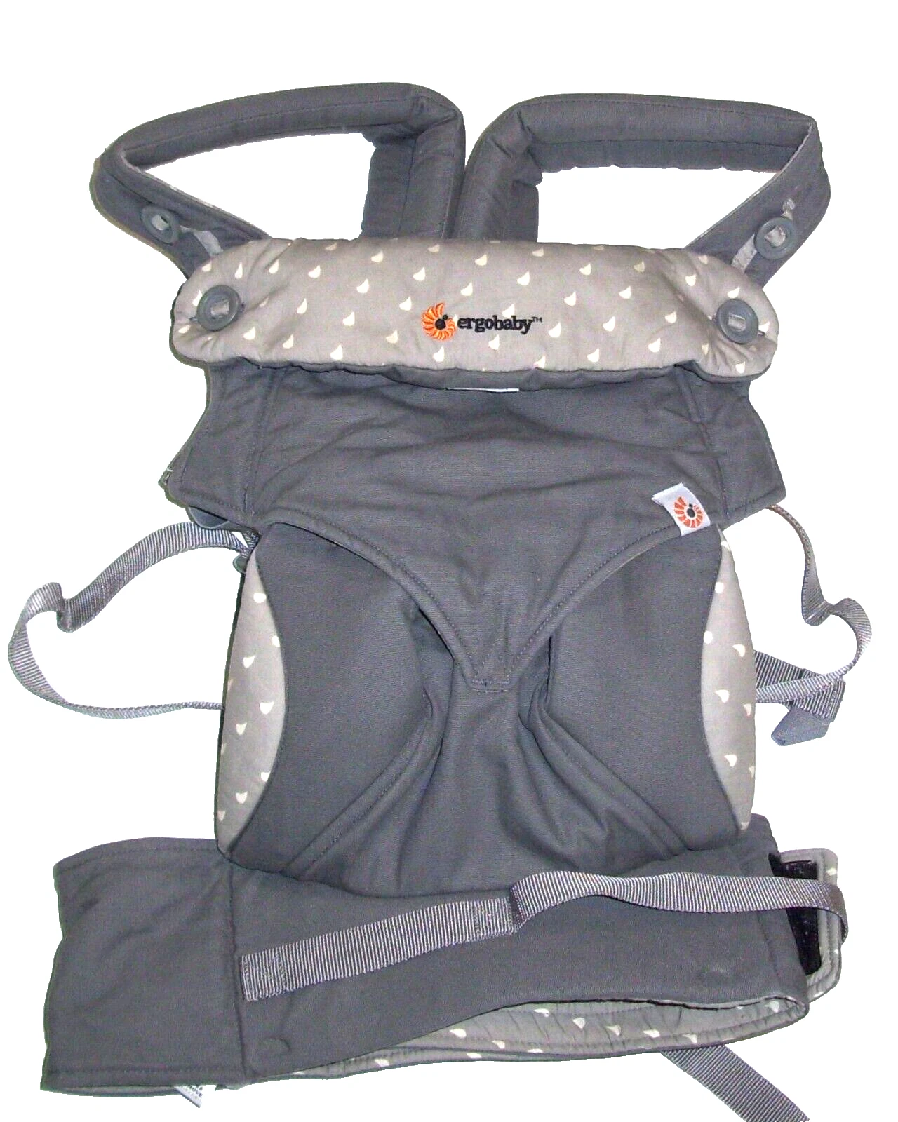 Ergobaby Four Position 360 Baby Infant Carrier Dewy Grey 12-33 LBS