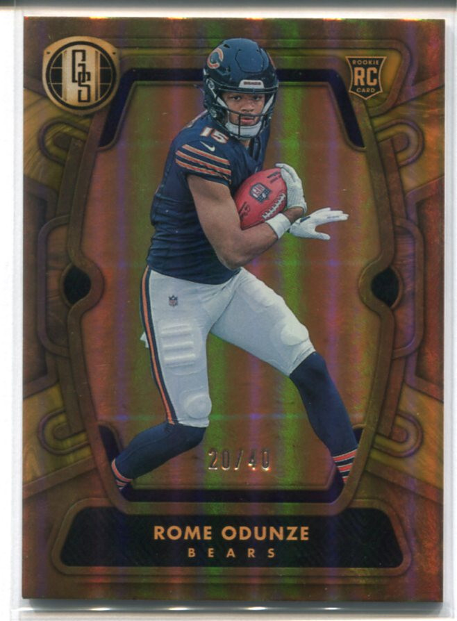 2024 PANINI GOLD STANDARD RC #112 ROME ODUNZE CITRINE 20/40