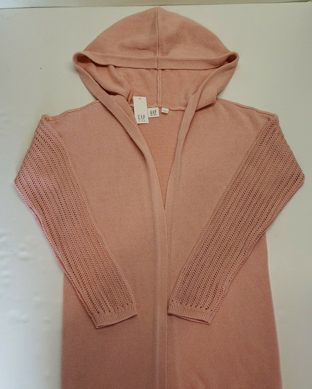 GapKids rose gold sweater duster girl size XL 12