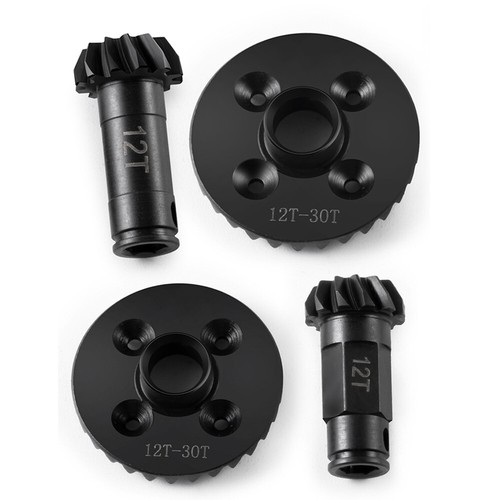 FLYXM Steel 30T+12T Front/Rear Differential Gear For RC 1/18 ARRMA GRANITE GROM - Picture 9 of 13