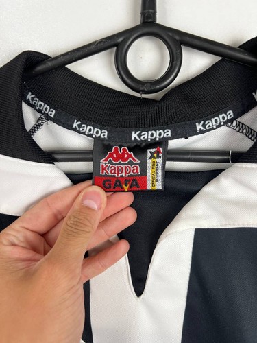 Juventus Del Piero Kappa Gara 90s jersey size XL - Picture 2 of 8